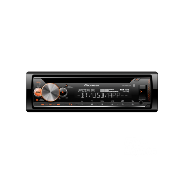 DEH-X5000BT_1_1024 Pioneer DEH-X5000BT-Receptor de audio para automóvil con CD-Reproducción de música, llamadas manos libres y actualización del sistema de audio del vehículo
