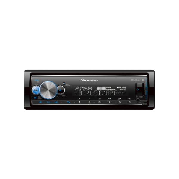MVH-X700BT_2_1024 Pioneer MVH-X700BT-Receptor de audio digital para automóvil (sin mecanismo de CD)-Reproducción de música, llamadas manos libres y actualización del sistema de audio del vehículo