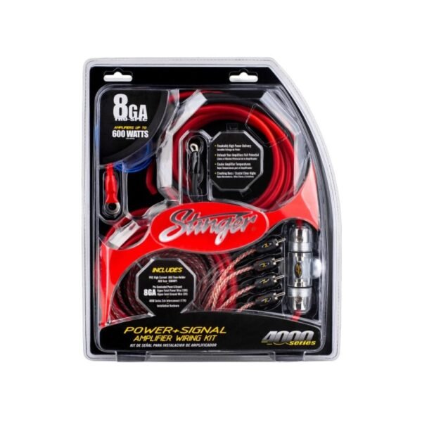 Cable stinger SK4681-Kit completo de instalación para amplificador