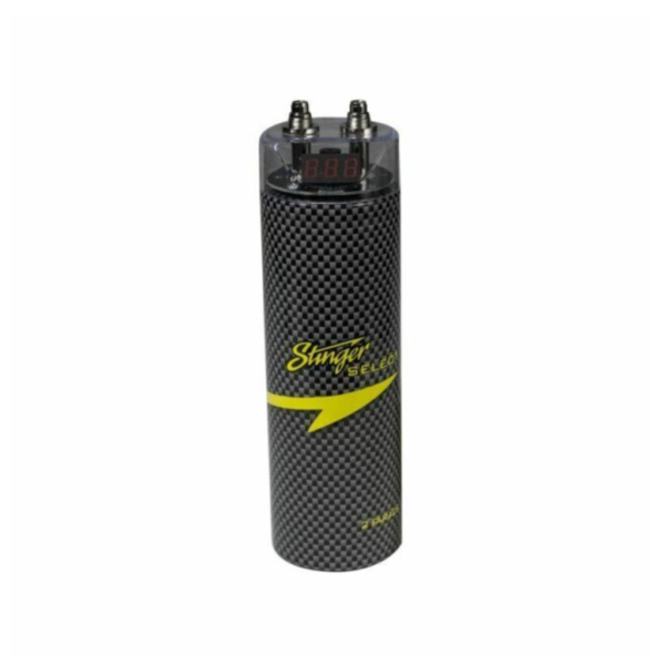 SSCAP2M_1_1024 Stinger SSCAP2M Capacitores-Dispositivos compatibles: Amplificadores de audio para automóvil, sistemas con subwoofers y vehículos con sistema eléctrico de 12 V.