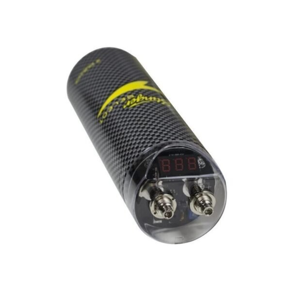 SSCAP2M_2_1024 Stinger SSCAP2M Capacitores-Dispositivos compatibles: Amplificadores de audio para automóvil, sistemas con subwoofers y vehículos con sistema eléctrico de 12 V.