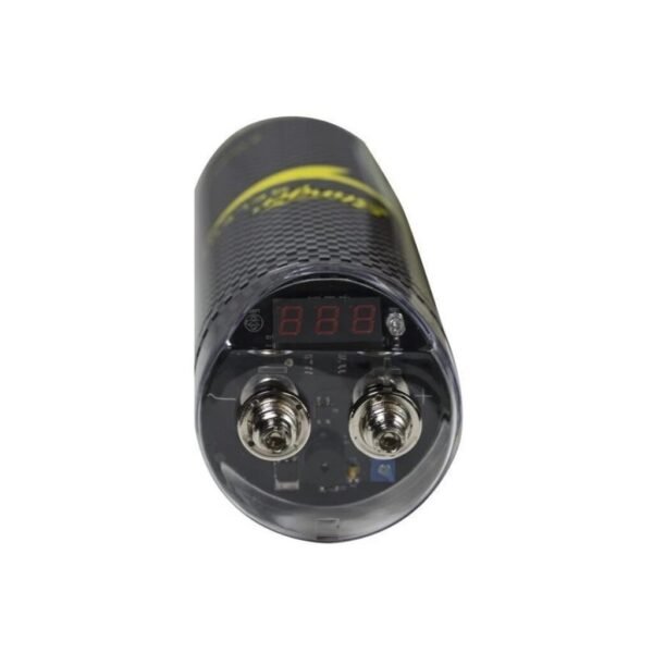 SSCAP2M_3_1024 Stinger SSCAP2M Capacitores-Dispositivos compatibles: Amplificadores de audio para automóvil, sistemas con subwoofers y vehículos con sistema eléctrico de 12 V.
